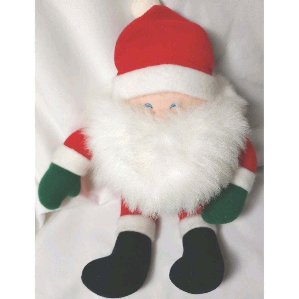 Vintage Hallmark Santa Plush Doll 1986 Christmas Holiday Decor 8 inch